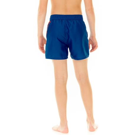 Boardshort court  ceinture demi-élastiquée eclair Bleu 4 - vertbaudet enfant 