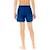 Boardshort court  ceinture demi-élastiquée eclair Bleu 4 - vertbaudet enfant 