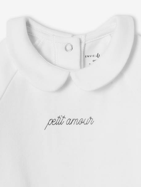Kit naissance personnalisable : brassière, body, pyjama, cartelette de bienvenue et pochon blanc 12 - vertbaudet enfant 
