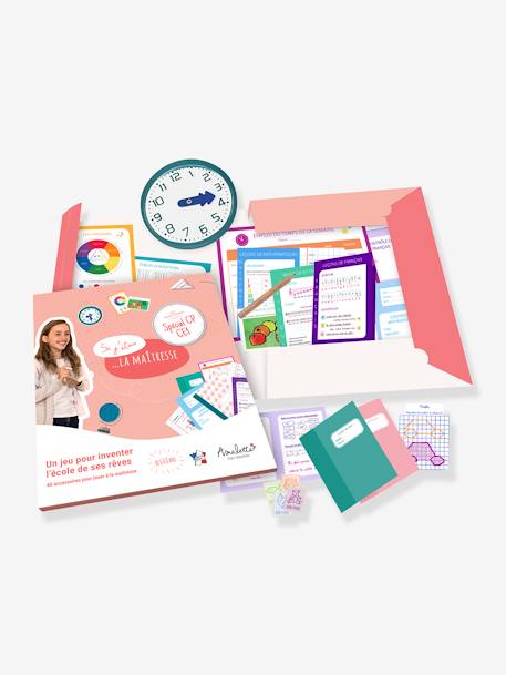 Si j'étais la maîtresse KIT CP CE1 rose poudré 4 - vertbaudet enfant 