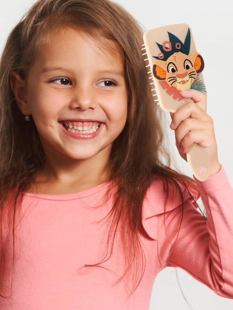 Brosse à cheveux enfant Disney avec application Simba en 3D orange 3 - vertbaudet enfant 