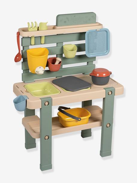 Cuisine Mud Kitchen multicolore 3 - vertbaudet enfant 