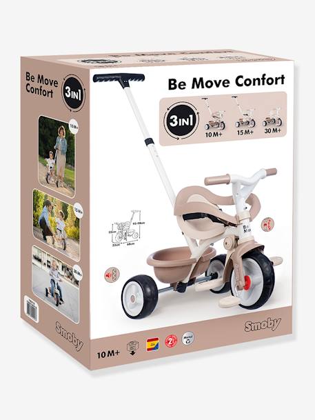 Tricyle Be Move Confort - beige+rose 4 - vertbaudet enfant 