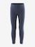 Leggings fille unies Happy Girls marine 1 - vertbaudet enfant 