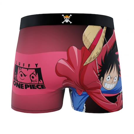 Lot de 5 boxers  one piece Noir/vert/rouge/jaune 4 - vertbaudet enfant 