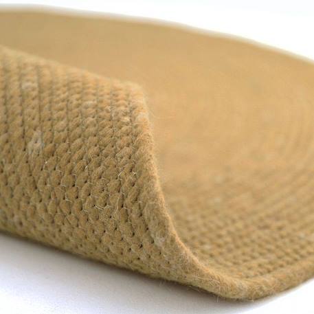 Tapis rond laine feutrée neethu Avoine+Gris+Mangue+Naturel+Olive+Orange+Toffee 34 - vertbaudet enfant 
