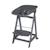 Chaise haute évolutive et inclinable avec transat déperlant born up Anthracite - graphite+Naturel - grège 3 - vertbaudet enfant 