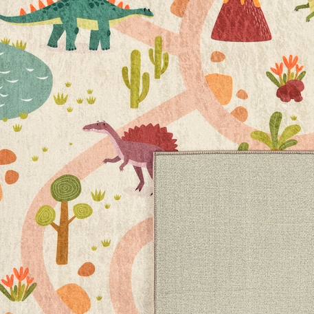 Tapis enfant happy dinosaure Beige 4 - vertbaudet enfant 