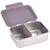 Boîte à goûter-lunch box inox little gang arc-en-ciel Violet, argenté 2 - vertbaudet enfant 
