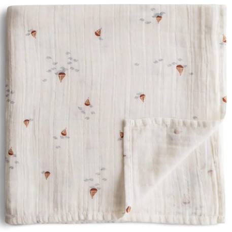 Maxi lange en coton bio Beige, rouge+Bleu, blanc+Ecru, marron, bleu+Ecru, rouge+Taupe+Terracotta 10 - vertbaudet enfant 