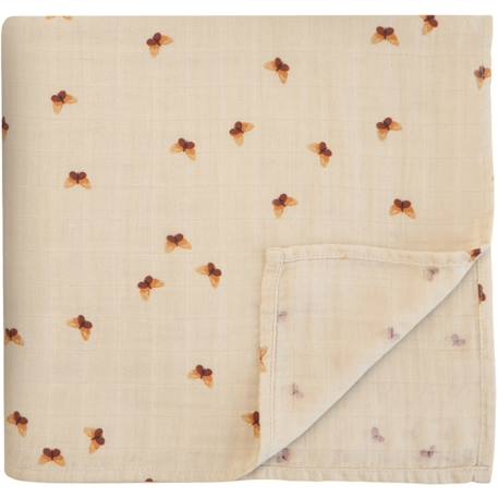 Maxi lange en coton bio Beige, rouge+Bleu, blanc+Ecru, marron, bleu+Ecru, rouge+Taupe+Terracotta 1 - vertbaudet enfant 
