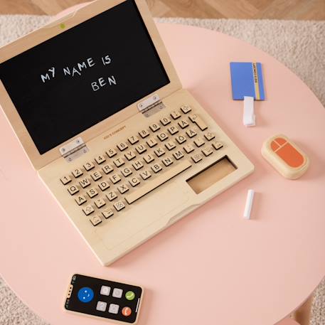 Kit de travail au bureau kid's hub Beige, bleu, rouge 5 - vertbaudet enfant 