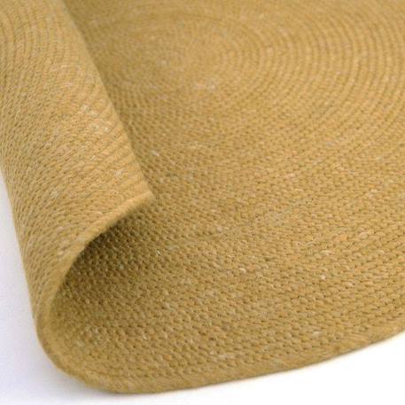 Tapis rond laine feutrée neethu Avoine+Gris+Mangue+Naturel+Olive+Orange+Toffee 35 - vertbaudet enfant 