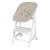 Chaise haute évolutive et inclinable avec transat déperlant born up Anthracite - graphite+Blanc - grège+Naturel - grège 9 - vertbaudet enfant 