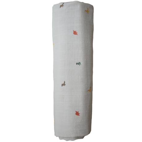 Maxi lange en coton bio Beige, rouge+Bleu, blanc+Ecru, jaune, rouge+Ecru, marron, bleu+Ecru, rouge+Terracotta 11 - vertbaudet enfant 
