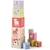Cubes à empiler en carton aiden Multicolore 1 - vertbaudet enfant 