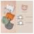 Coussin cale tête bébé p'tit panda Blanc+Cassonade+Gris+Kaki 10 - vertbaudet enfant 