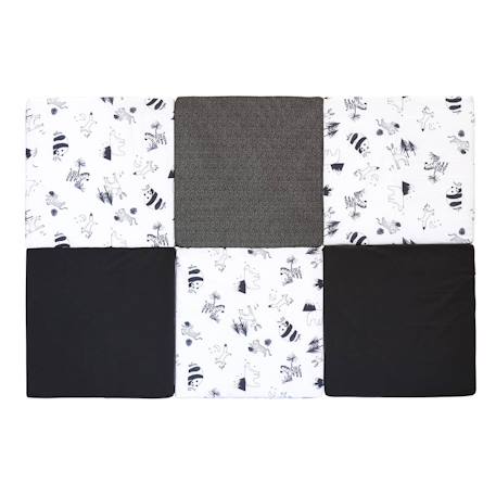 Tapis de motricité xl évolutif 5 en 1 Lapins+Modèle black and white 7 - vertbaudet enfant 
