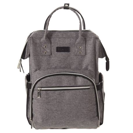 Sac à langer 'sac à dos' Gris 1 - vertbaudet enfant 