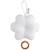 Fleur musicale à suspendre calm blanc Blanc 1 - vertbaudet enfant 