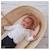 Coussin cale tête bébé p'tit panda air+ marsala Blanc+Cassonade+Gris 6 - vertbaudet enfant 