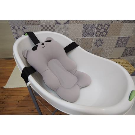 Coussin de bain Gris clair 4 - vertbaudet enfant 