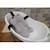 Coussin de bain Gris clair 4 - vertbaudet enfant 