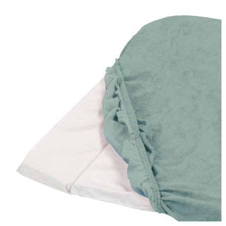 Lot de 2 housses de matelas à langer Noisette+Vert sauge 6 - vertbaudet enfant 