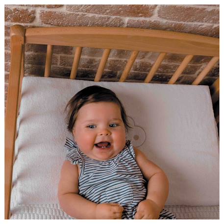 Plan incliné 10° cloudy pour lit 60x120 cm Blanc 2 - vertbaudet enfant 