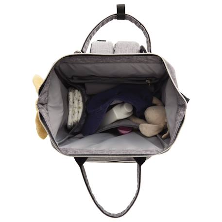 Sac à langer 'sac à dos' Gris 4 - vertbaudet enfant 