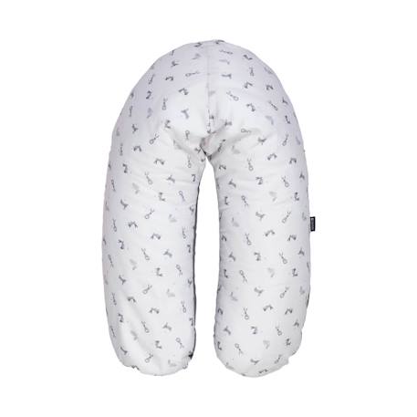 Coussin d'allaitement et de grossesse Cœurs/gris+Colombes+Lapins 13 - vertbaudet enfant 