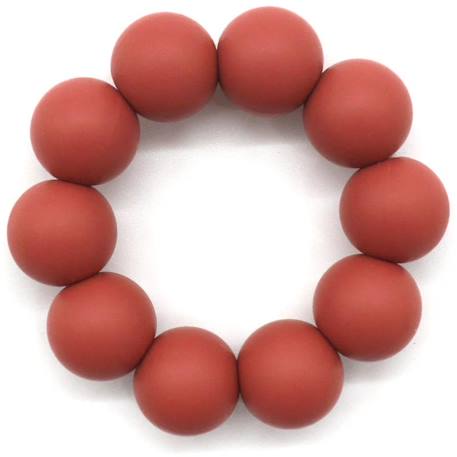 Anneau de dentition en silicone mélimélos la biche Bleu, jaune, blanc+Rose, blanc, noir 6 - vertbaudet enfant 