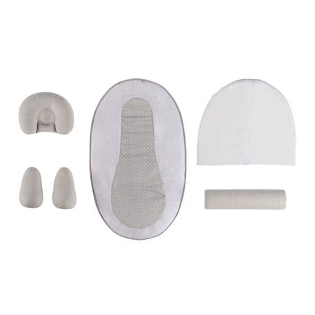 Cocon de sommeil bébé ergonomique Gris 4 - vertbaudet enfant 