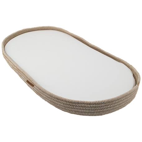 Panier à langer tressé Beige 1 - vertbaudet enfant 