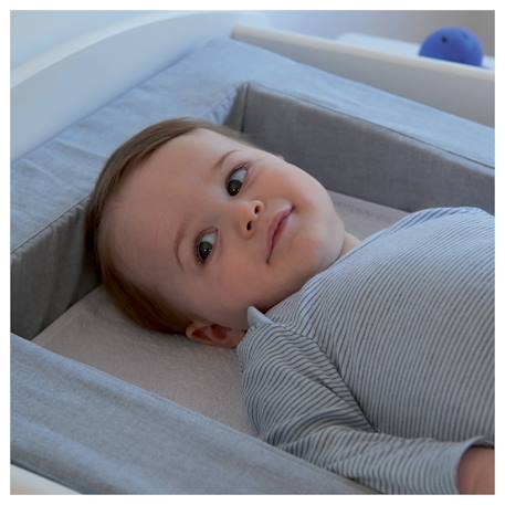 Matelas à langer douillet évolutif Gris 6 - vertbaudet enfant 
