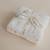 Lot de 3 langes en coton bio crowns (60 x 60 cm) Ecru, doré 2 - vertbaudet enfant 