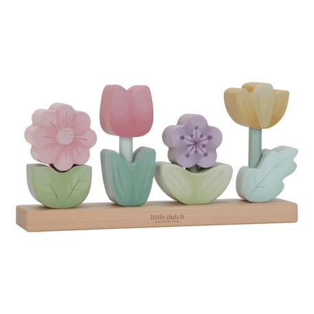 Fleurs à empiler fairy garden Rose 1 - vertbaudet enfant 