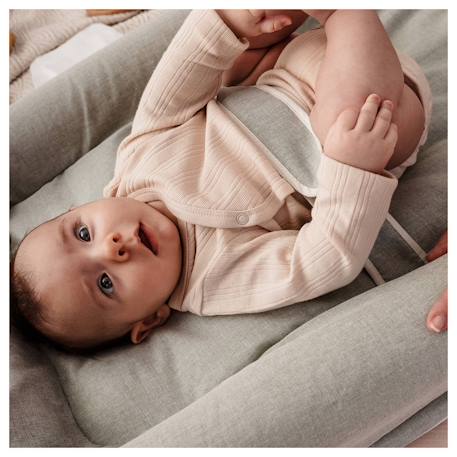 Matelas à langer mat' confort Gris+Kaki 10 - vertbaudet enfant 
