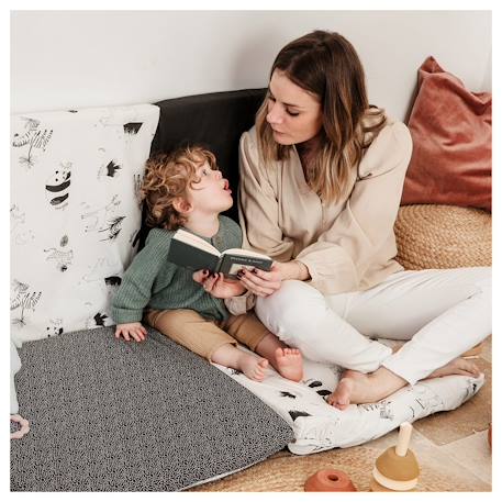 Tapis de motricité évolutif 3 en 1 Lapins+Modèle black and white 9 - vertbaudet enfant 
