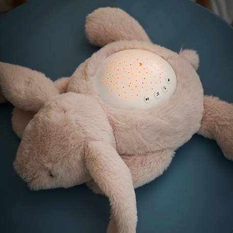 Veilleuse projecteur lapidou lapin beige Beige+Blanc+Gris, blanc 3 - vertbaudet enfant 