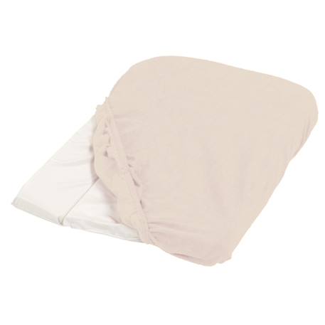 Housse de matelas à langer viscose de bambou Beige 1 - vertbaudet enfant 