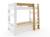 Lit superposé séparable london Anthracite+Blanc+Blanc & bois 16 - vertbaudet enfant 