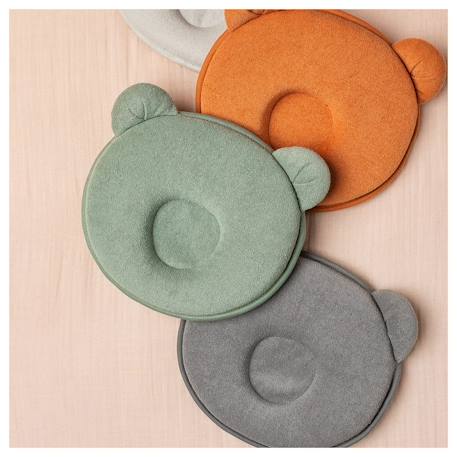 Coussin cale tête bébé p'tit panda Blanc+Cassonade+Gris+Kaki 17 - vertbaudet enfant 