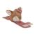 Bracelet hochet faon fairy garden Marron 2 - vertbaudet enfant 