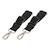 Lot de 2 attaches poussette universelles pour sac à langer Noir 1 - vertbaudet enfant 