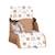 Rehausseur de chaise bébé nomade en tissu Camel 1 - vertbaudet enfant 