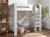 Lit mezzanine london Blanc+Blanc & bois 1 - vertbaudet enfant 