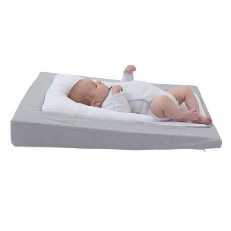Matelas à langer douillet évolutif Gris 3 - vertbaudet enfant 