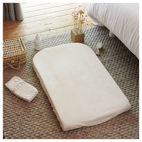 Housse de matelas à langer viscose de bambou Beige 4 - vertbaudet enfant 