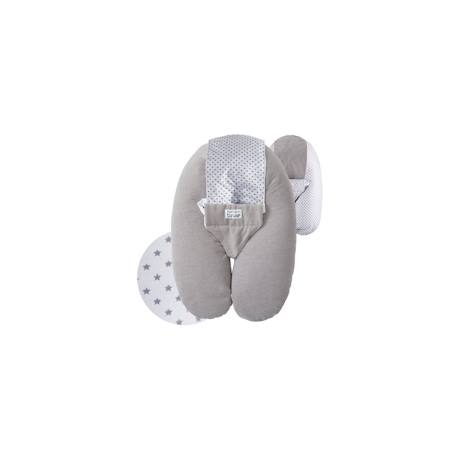 Coussin d'allaitement et de grossesse 3en1 multirelax Gris 3 - vertbaudet enfant 